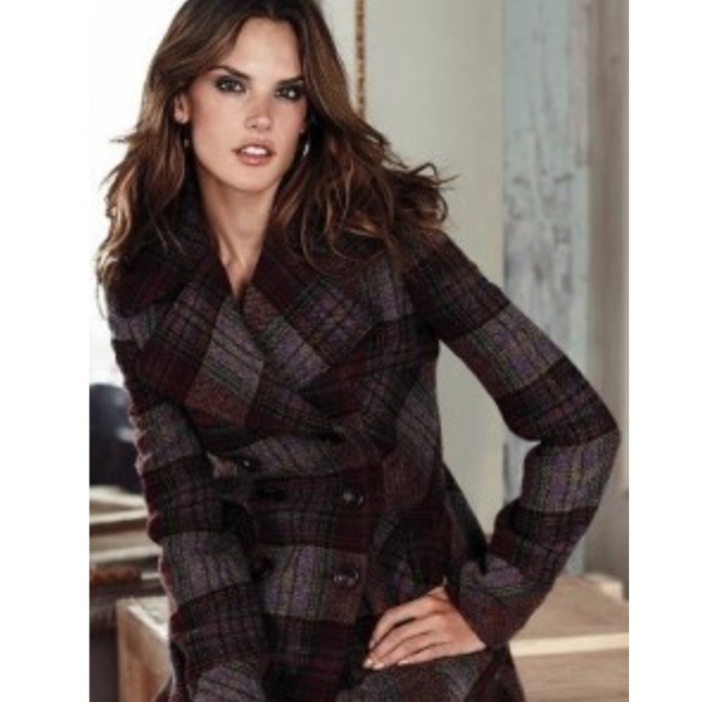 Victoria’s Secret Moda International Double Breasted Wool Peacoat